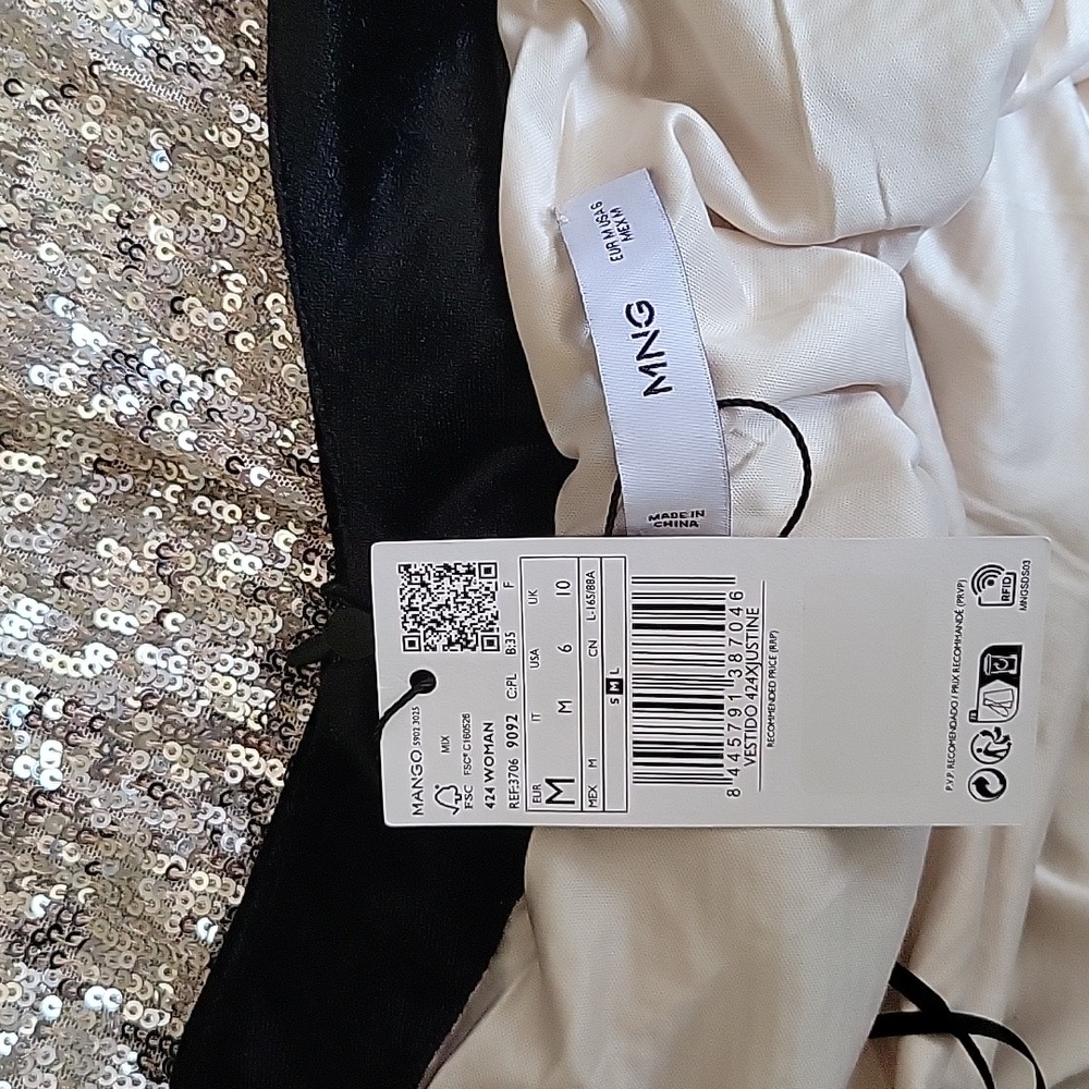 Sequins Ming dress long